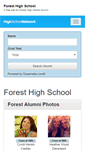 Mobile Screenshot of foresthighschool.net